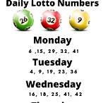 saturday night's lottery numbers